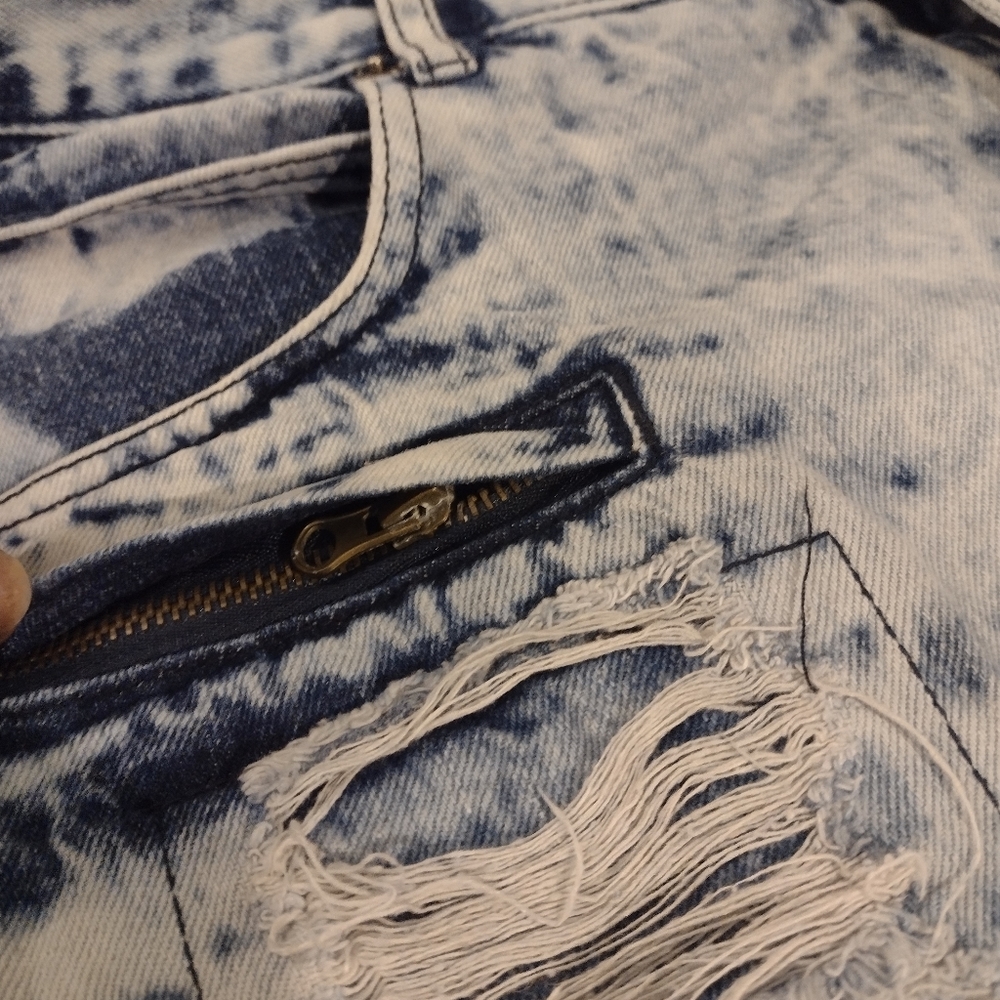 Gray Earth Men's Acid Washed Straight Leg Denim Jeans Sz. W42 - Picture 8 of 16